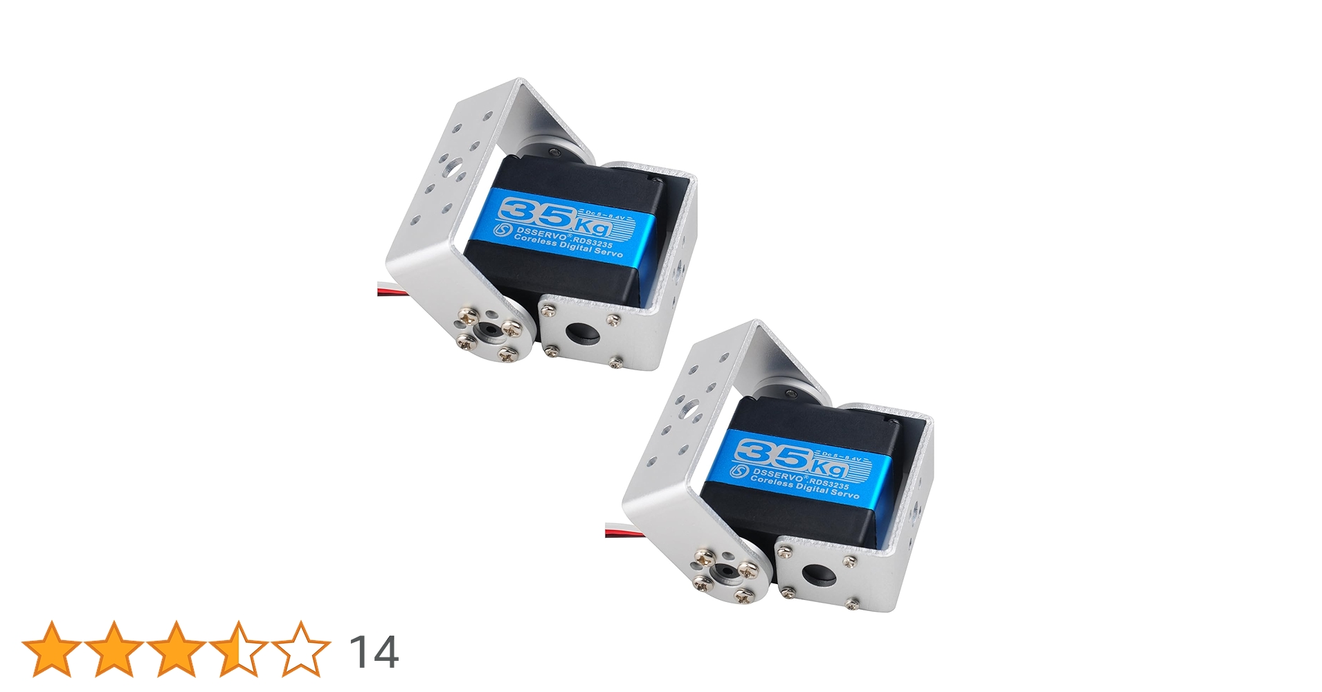 Amazon | DIYmall 2セット 35KG RDS3235 高トルクデジタルサーボ